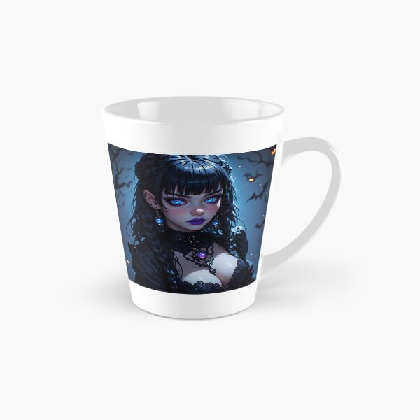 Item preview, Hot Halloween Anime Babe Goth Mommy Waifu Woman designed and sold by Your New Fixation.