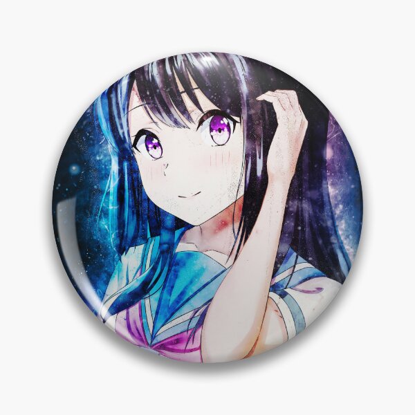 Item preview, Mizore Yoroizuka Sound Euphonium Blue Aura Soft Smile Portrait designed and sold by mildaclairmo.