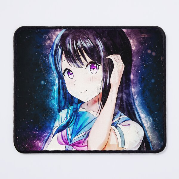 Item preview, Mizore Yoroizuka Sound Euphonium Blue Aura Soft Smile Portrait designed and sold by mildaclairmo.