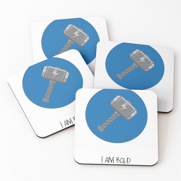 Item preview, I Am Bold – Motivational Hammer Typography | Confidence & Empowerment Design designed and sold by DVNarts.