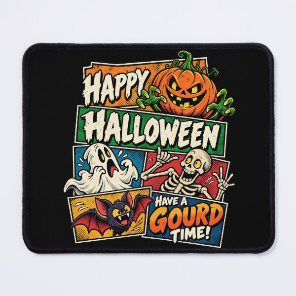 Item preview, Funny Retro Halloween Pumpkin Ghost Skeleton designed and sold by PIXENTRA.