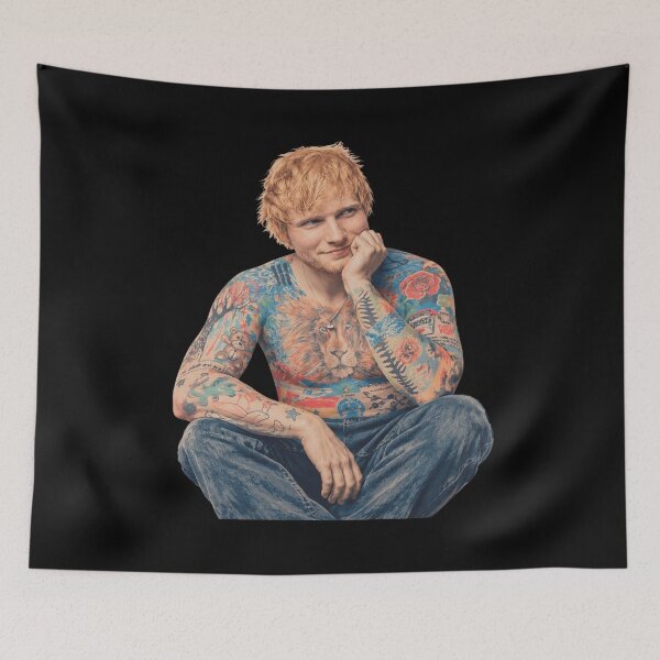Item preview, Ed Sheeran Tattooed Portrait designed and sold by PennGarcia.