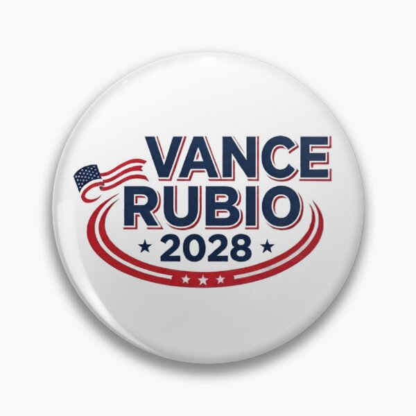 Item preview, Vance Rubio 2028 Stickers and Buttons designed and sold by foxprintbiz.
