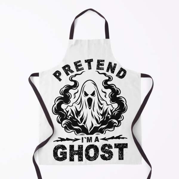 Item preview, Pretend I'm A Ghost Funny Halloween Typography | Spooky Costume Gift T-Shirt designed and sold by Teetreasure2.