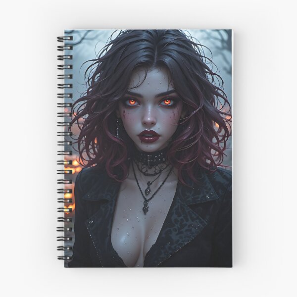 Item preview, Hot Halloween Anime Babe Goth Mommy Waifu Woman designed and sold by Your New Fixation.