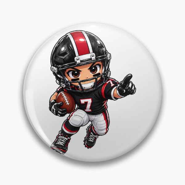Item preview, Football Fan Chibi Game Day wearing number 7 designed and sold by Brettgison.