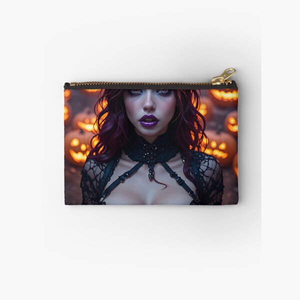 Item preview, Hot Halloween Anime Babe Goth Mommy Waifu Woman designed and sold by Your New Fixation.