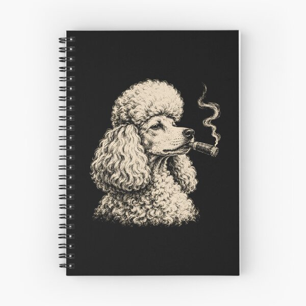 Item preview, Poodle Smoking Cigarette  designed and sold by a-turner-paint.