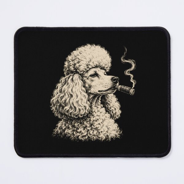 Item preview, Poodle Smoking Cigarette designed and sold by a-turner-paint.