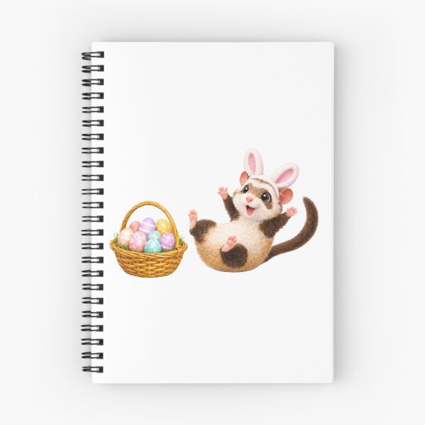 Item preview, Ferret Easter Basket Fun designed and sold by Sillytoe.
