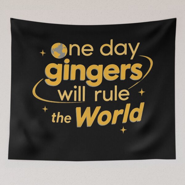 Item preview, Gingers Will Rule World designed and sold by PennGarcia.