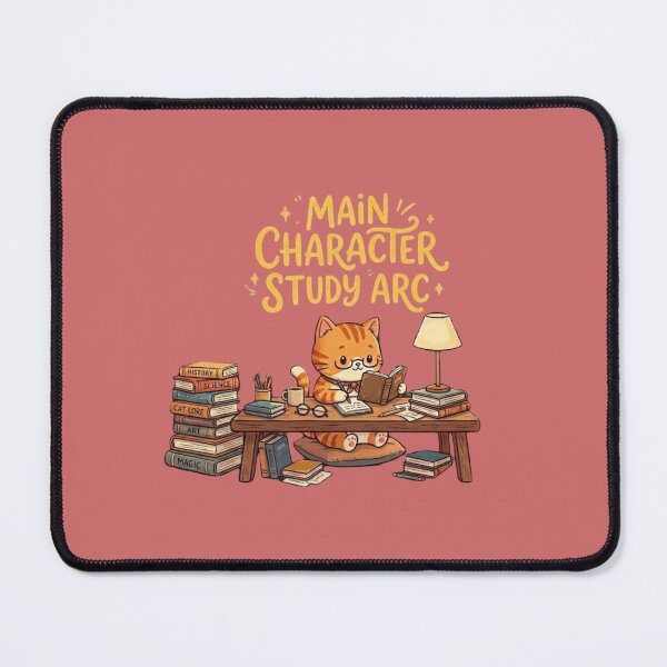 Item preview, Main Character Study Arc Aesthetic Quote Student Motivation designed and sold by WallMuseStudio .