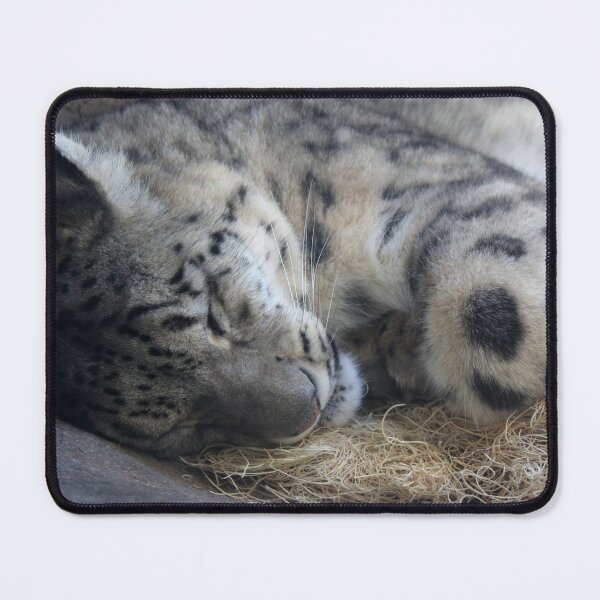 Item preview, Sleeping Snow Leopard designed and sold by Creek Nymph Photography.