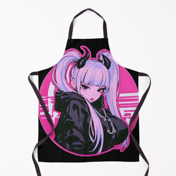 Item preview, Pink Cyberpunk Anime Girl, Vaporwave Aesthetic designed and sold by NovaBlossomCo.