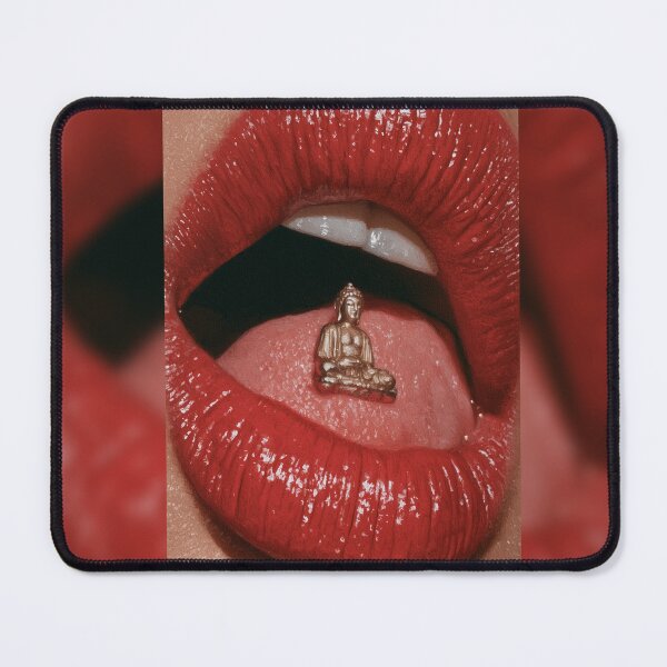 Item preview, The Golden Buddha Resting On The Tongue designed and sold by MongLongStudio.