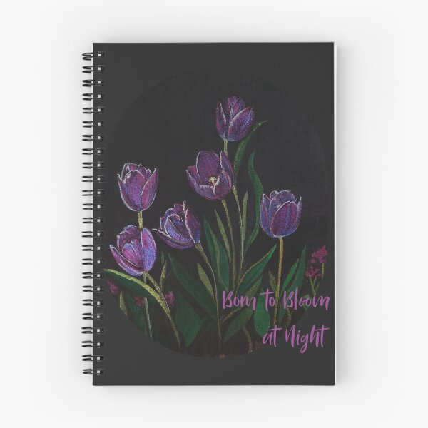 Item preview, Midnight tulips designed and sold by Mohita Garg.
