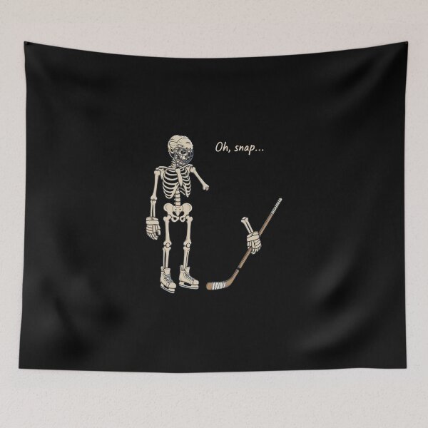 Item preview, Funny Hockey Skeleton designed and sold by Niykos570.