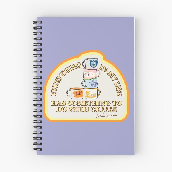 Item preview, Stars Hollow Cozy Fall Coffee Quote Books Autumn Lover  designed and sold by OMITTEROMINOUS.