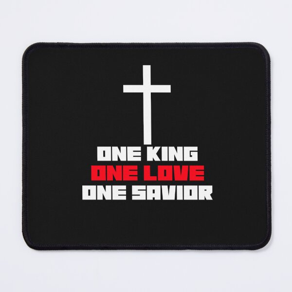 Item preview, ONE KING, ONE LOVE, ONE SAVIOR CHRISTIAN APPAREL designed and sold by VFamDesigns.