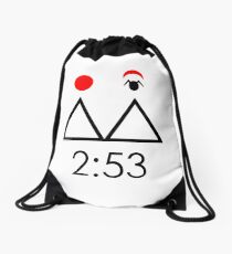 Major Briggs Message Drawstring Bag