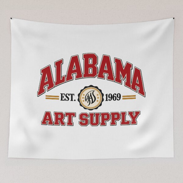 Item preview, Alabama Art Supply collegiate logo designed and sold by Elizabeth Ragona.
