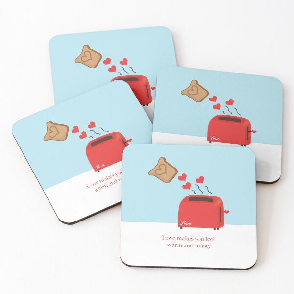 Item preview, warm and toasty love toast designed and sold by Too cute for an envelope.