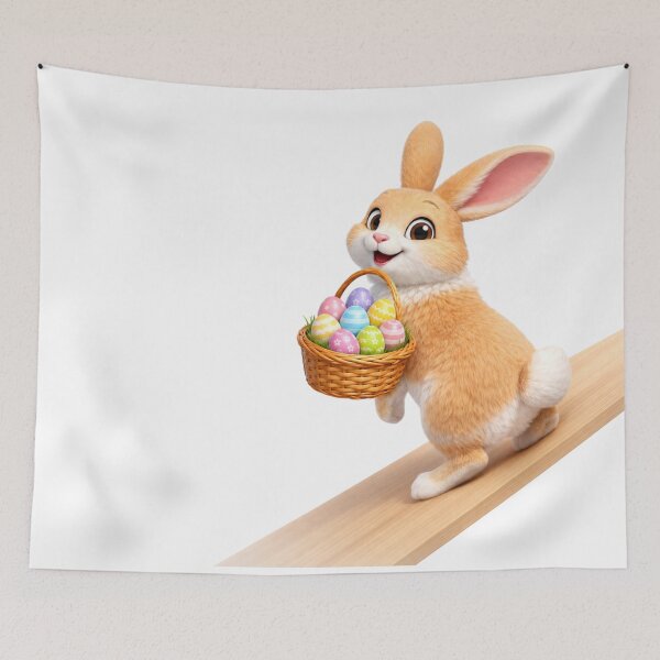 Item preview, Flemish Giant Rabbit Easter Delivery designed and sold by Sillytoe.