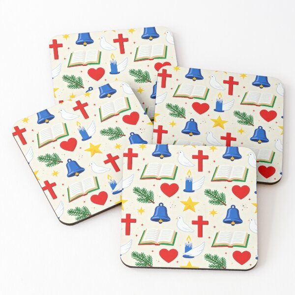 Item preview, Christian Christmas Bible Cross Dove Pattern designed and sold by Mimoshi ⭐⭐⭐⭐⭐.