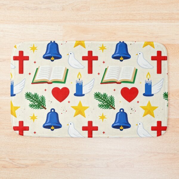 Item preview, Christian Christmas Bible Cross Dove Pattern designed and sold by Mimoshi ⭐⭐⭐⭐⭐.