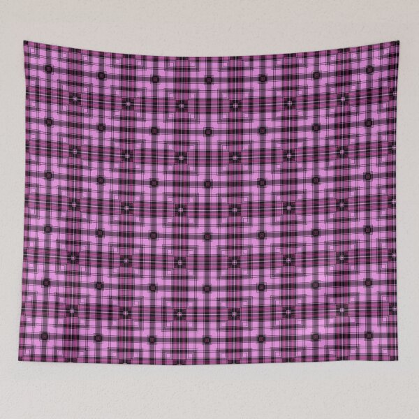 Item preview, Pink and Purple Geometric Plaid Pattern designed and sold by The-Repository.