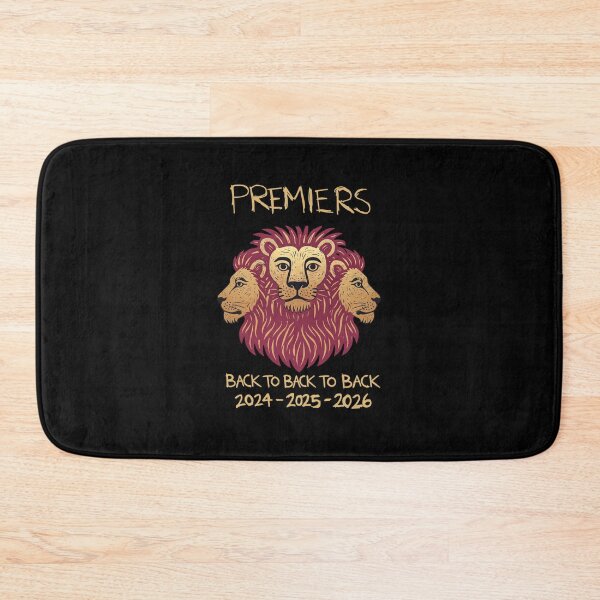 Item preview, Brisbane Lions back to back to back champions designed and sold by vdzooart.