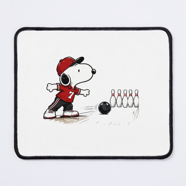 Item preview, Snoopy Rolling For A Strike Cute Peanuts designed and sold by NovaAyoub.