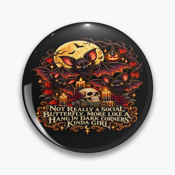 Item preview, Cute Gothic Bat Halloween Dark Humor designed and sold by Naynners Designs.