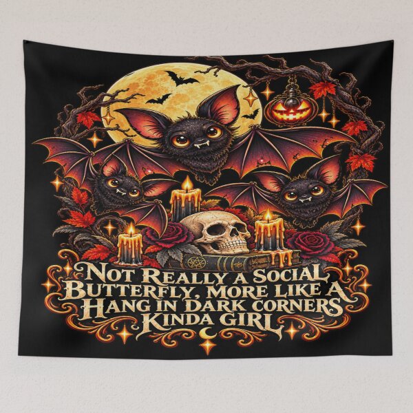 Item preview, Cute Gothic Bat Halloween Dark Humor designed and sold by Naynners Designs.