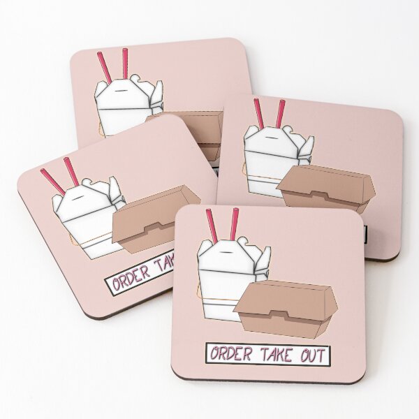 Item preview, Order Take Out – Cute Takeout Food Sticker designed and sold by sososweett.