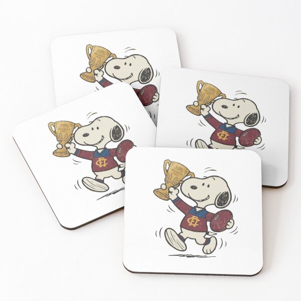 Item preview, Brisbane Lions 2026 AFL Premiers Snoopy designed and sold by vdzooart.