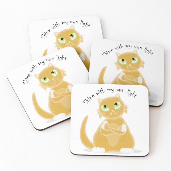 Item preview, Shine with my own light - Cat Art designed and sold by Qoyllur.