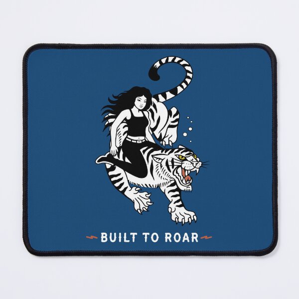 Item preview, Built to roar tiger & rider designed and sold by Corinne Alexa Jackson.