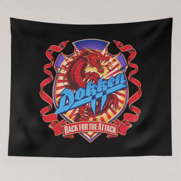 Item preview, Dokken Back For Attack designed and sold by Johnrihoang.
