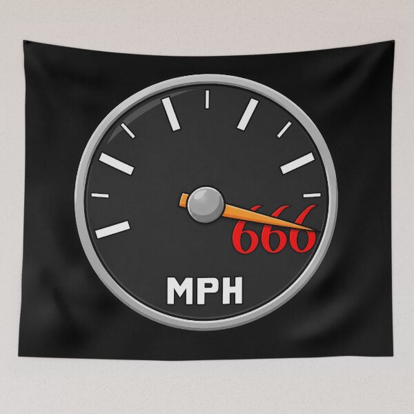 Item preview, 666 miles per hour designed and sold by Boiledbrain-SP.