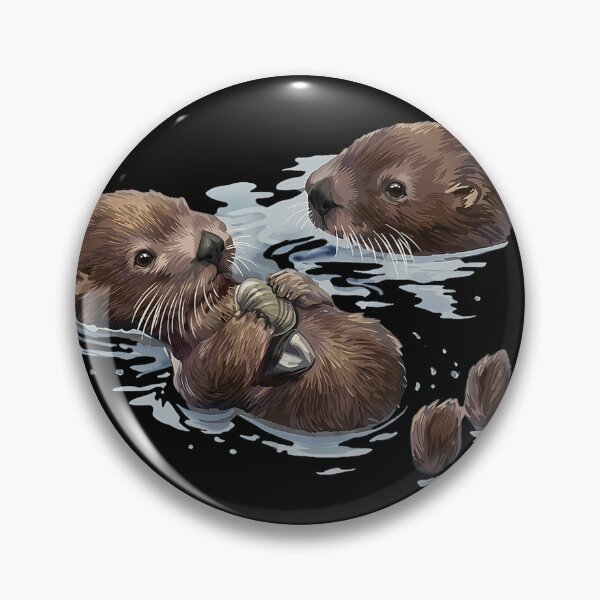 Item preview, Go with The Flow Cute Sea Otter Animal Lover  designed and sold by OneFang.