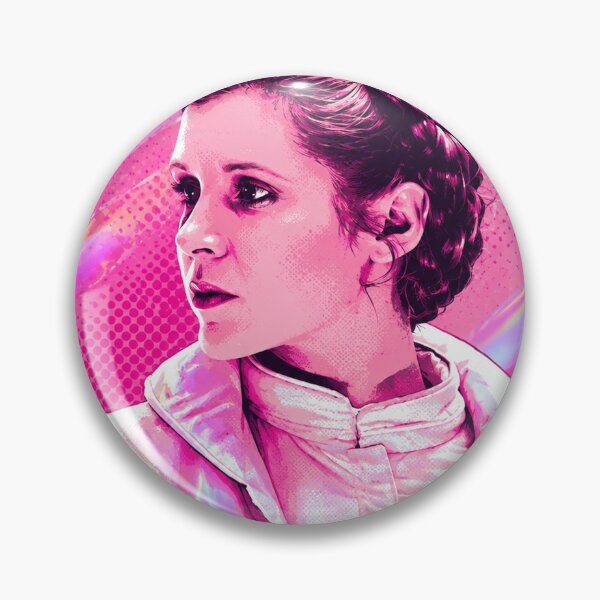 Item preview, Pink Holographic Rebel Princess - Synthwave Pop Art Portrait designed and sold by CleverCulture.