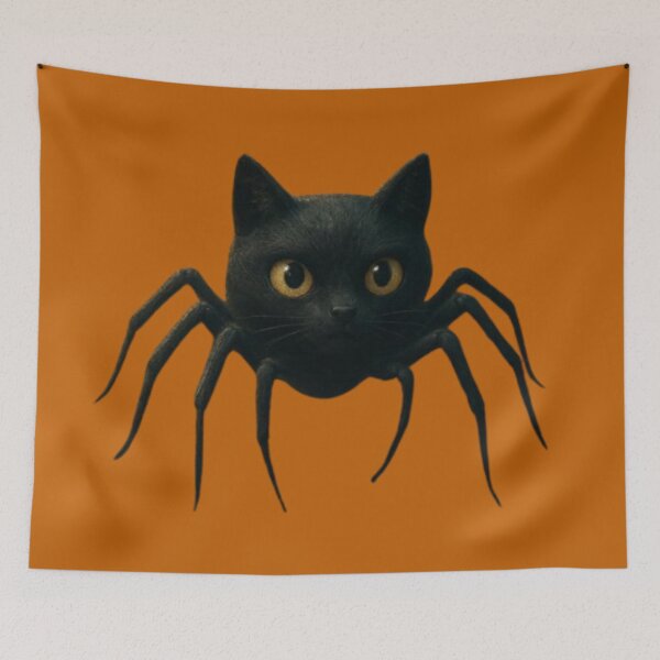 Item preview, Halloween Cat Spider | The Spider That Wanted to Be a Cat designed and sold by Catfcreations.