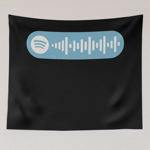 Item preview, Spotify Code Blue designed and sold by PennGarcia.