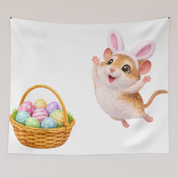 Item preview, Gerbil Easter Basket Hop designed and sold by Sillytoe.