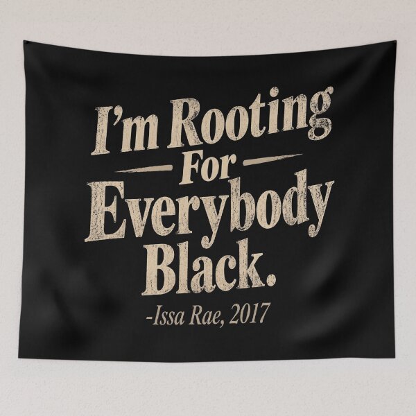 Item preview, Rooting For Everybody Black designed and sold by Johnrihoang.
