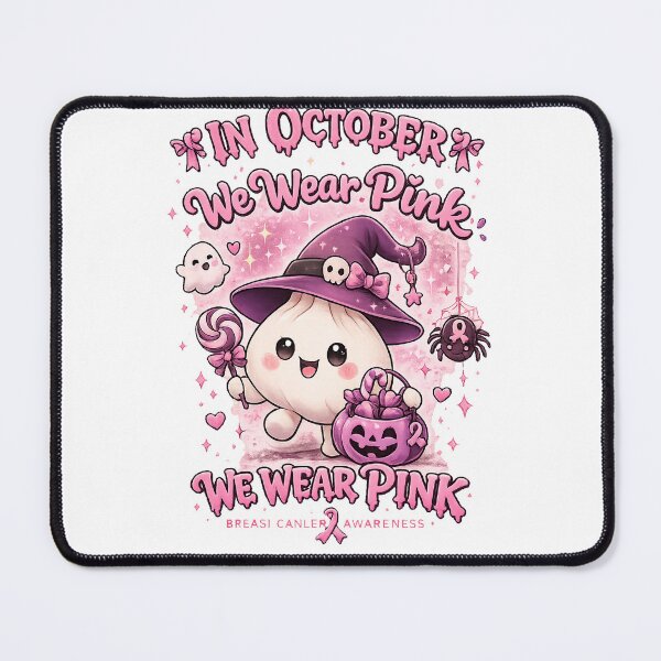Item preview, Dumplings Pumpkin In October We Wear Pink designed and sold by QuiteOrbit.