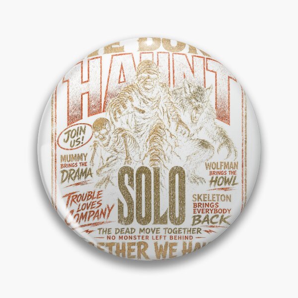 Item preview, Monster Squad We Don't Haunt Solo Vintage Halloween Group T-Shirt designed and sold by BeZTo.