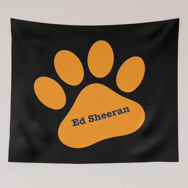 Item preview, Ed Sheeran Paw Print designed and sold by PennGarcia.