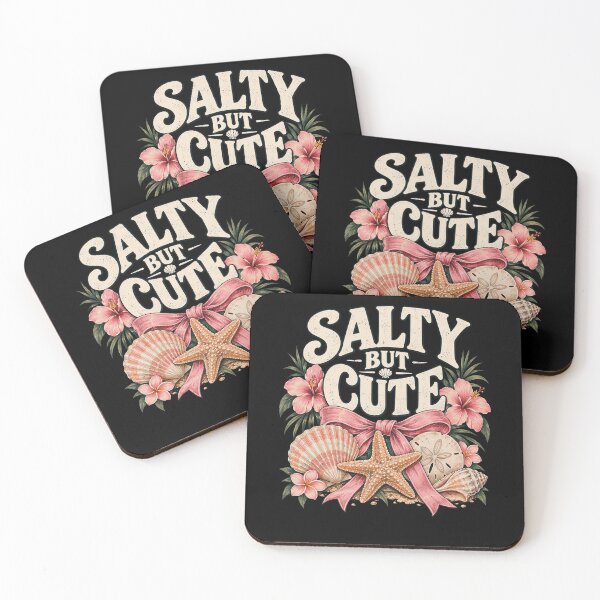 Item preview, Salty But Cute Ocean Seashells Starfish Summer designed and sold by markymaarty.